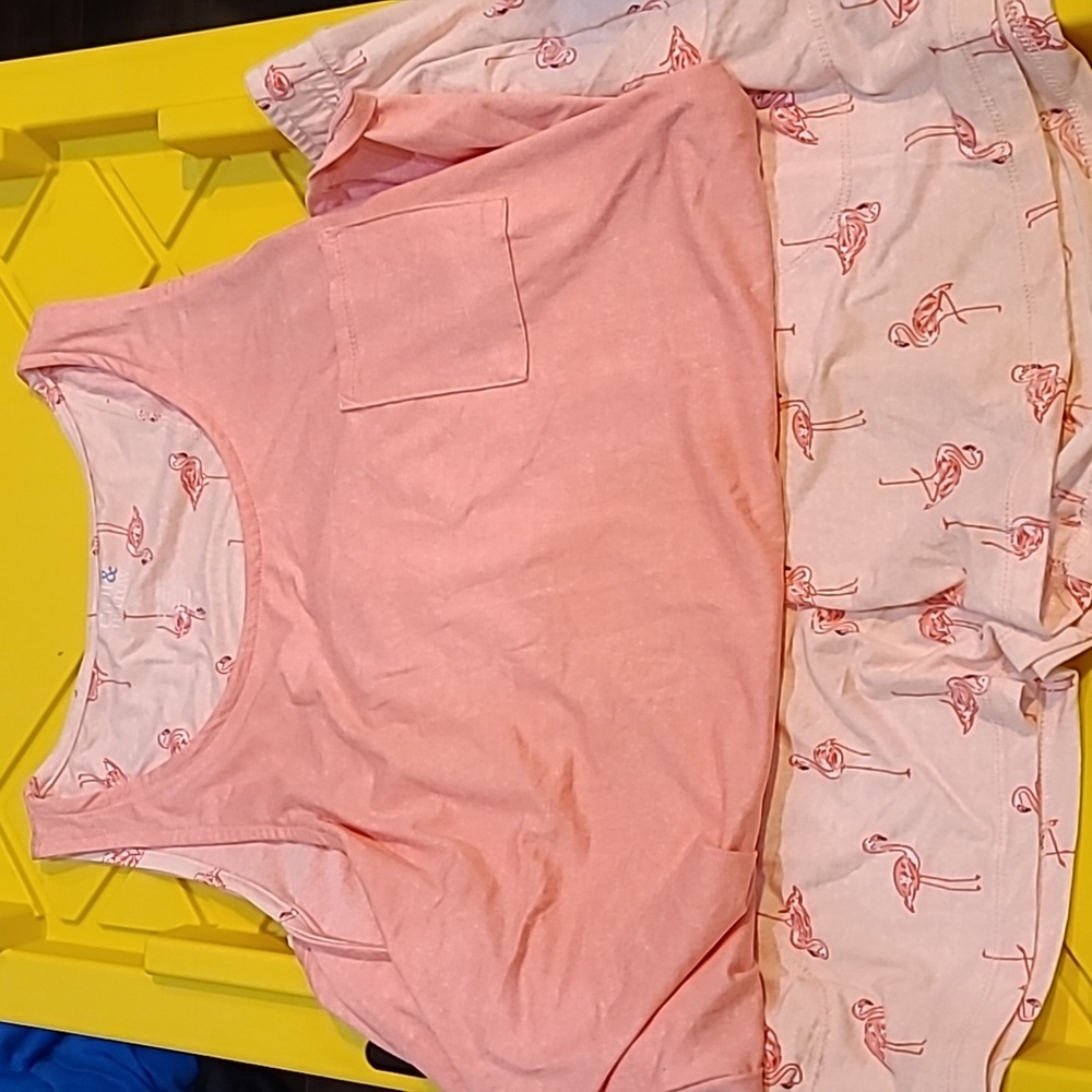 Flamingo 2pc pj set xl